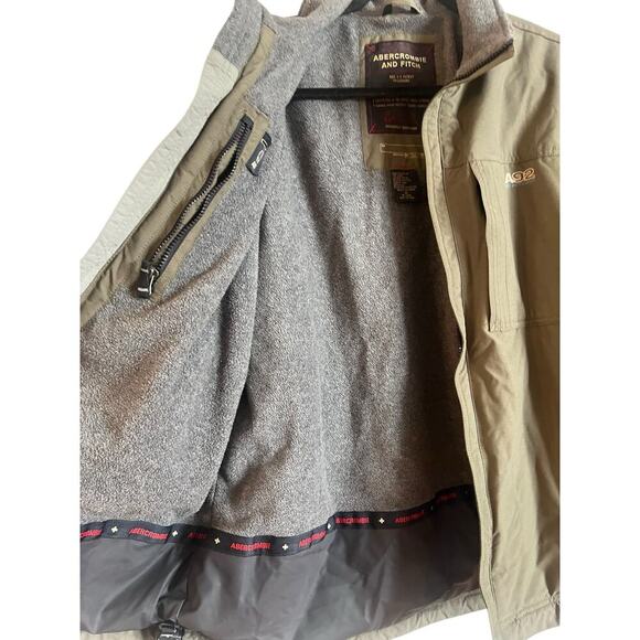 Vintage Y2K Abercrombie & Fitch A92 Fleece Lined Snowboard Ski Jacket Medium Men - Picture 6 of 9